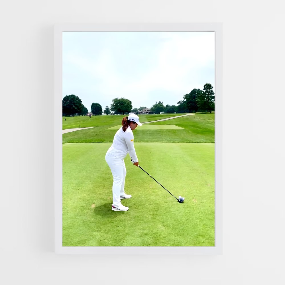 Poster Inbee de park – affiche Golf (vue 3)